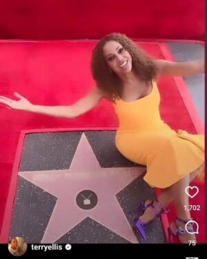 Terry Ellis Instagram - Shouting Happy Birthday to my bestie!! @hollyrpeete may this day be as special as you are to me. I am forever grateful for your friendship, love, laughter and support. I"m wishing you all the happiness, joy and blessings you've dedicated your life sharing with others.so lets toast it up!...cheers to another 30 years around the sun together. I love you! 💞 🎂 🥳 🎉 🎈 🎁 🎊 🍾 🥂 👩🏿‍🤝‍👩🏾#virgobesties♍❤♍💕 #bestiesforlife #doppleganger #solidasarock💎 #virgoseason #septembergirlsrock❤️🎉💋🎈🎂