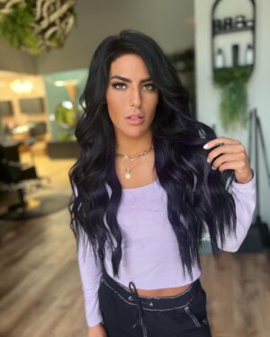 Tessa Blanchard Instagram - If you’re looking for the best Hair Stylists, Color Specialists, & Barbers in San Antonio, TX reach out to @rocknrosesalon 🥀 There is truthfully nothing that @isthatpat can’t do 🖤 NEXT STOP: MEXICO 💜