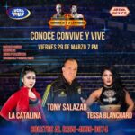 Tessa Blanchard Instagram - LuchaTour Homenaje a 2 Leyendas con Tony Salazar, La Catalina y Tessa Blanchard son los invitados para convivir contigo. Vive la Experiencia >> Que Incluye 🤩 Una máscara, Recorrido Guiado, Bebida de cortesía y Convivencia ▶️ Lugares fila 7 zona verde 🎟 Boletos disponibles vía W.A 5255-4559-0074 costo $2,000.00 pp #CMLL #luchalibremexicana #arenamexico #LuchaTour #luchalibre #luchador #travel #cdmx #tour