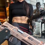 Tetiana Gaidar Instagram - Do you have new #leggings from @howitzerclothing with belt loops? They are perfect for the range & #workout 🔥 I L.O.V.E them & highly suggest ! Thank you @scuzi23 for creating such an awesome design♥️ What do you think of the new invisible optics? 🤫