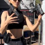 Tetiana Gaidar Instagram - @bravoconcealment @tetianagaidar Does duel wielding have any practical application or is it just a Hollywood Myth ? Also, do you prefer Inside or Outside for EDC?