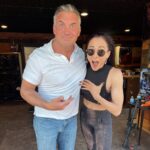 Tetiana Gaidar Instagram - WWE 🔥Legend @theshanemcmahon what a pleasure 🥹 Do you guys love #wwe ? Do you guys think I should join the show? 🫶 #wrestlemania #wrestling #shanemcmahon