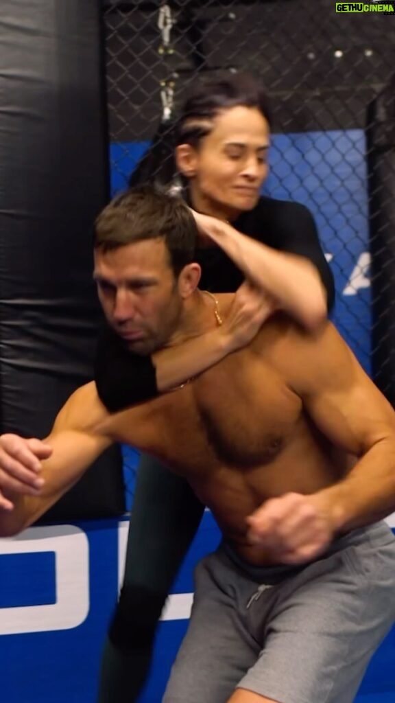 Tetiana Gaidar Instagram - @lukerockhold trained me hard for Mall Melee 😂 P.S. it was for a huge projects & @lukerockhold is THE BEST ♥️Thank you 🏆🙏🥰