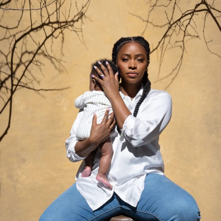 Teyonah Parris Instagram - Thank you @ebonymagazine for featuring me and my sweet girl in your Mother's Day issue! Grateful to be able to share some of my Motherhood journey thus far. 🖤 Link in bio.