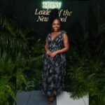 Teyonah Parris Instagram - No one I'd rather be sleepless and covered in baby drool and spit up with than you, my love, but glad to see we can still clean up when we need to!! 😜 Thank you @ebonymagazine for honoring me and so many other talented artists at your 'Leaders of the New School in Hollywood' event!! 🖤