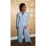 Teyonah Parris Instagram - The kinda baby blues I like!! 💙