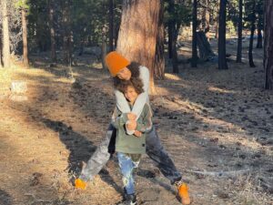 Thandiwe Newton Instagram - Nice pics Booker!

And my darling friend @taookamoto started a company with her hubby

@abodeofsnow 

I LOVE this sweater #Yeti #Cashmere #ethicalfashion 

Check them out and get snuggly

Thandiwe and Booker x

Hat: @theelderstatesman 
Sneakers: @nike @gatorade 🤣
Sweats: @aviatornation 

Booker: @munsterkids @rockyourkids @nike