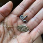 Thandiwe Newton Instagram - ‘Every Saint has a past, and every Sinner has a future’ Oscar Wilde @anninavogel “I will call those who were not My people, ‘My people,’ And her who was not beloved, ‘beloved.’ Romans 9:25 Beloved ring @solangeazagury Mummy necklace @jenmeyerjewelry Heart earring @loquetlondon Nails @chanelofficial 905 Brun Fume *Ubuntu* tattoo @miles_chappers ✊🏽 Art-Life-Love Happy 2022 Thandiwe