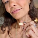 Thandiwe Newton Instagram - ‘Every Saint has a past, and every Sinner has a future’ Oscar Wilde @anninavogel “I will call those who were not My people, ‘My people,’ And her who was not beloved, ‘beloved.’ Romans 9:25 Beloved ring @solangeazagury Mummy necklace @jenmeyerjewelry Heart earring @loquetlondon Nails @chanelofficial 905 Brun Fume *Ubuntu* tattoo @miles_chappers ✊🏽 Art-Life-Love Happy 2022 Thandiwe