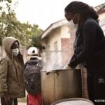 Thandiwe Newton Instagram - #KuchengetanaTrust relief kitchen in Chitungwiza #Zimbabwe provides food for a community of around 3000 people per day(!!). Even before #COVID Zimbabwe was facing severe food shortages and a devastating economic crisis. Let’s help raise money and awareness of this incredible organisation. If you can donate please help Samantha and the other volunteers provide a meal for the Kuchengetana community this #WorldFoodDay (Oct 16th). Link to donate is in my story and bio. And If you can’t donate please share this post. Together let’s help restore hope and dignity to these communities in Zimbabwe, one plate at a time. #ZimbabweanLivesMatter 🇿🇼