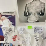 Thandiwe Newton Instagram - NOW I’m home. Got my post @westworldhbo Season 4 ink done by my homeboy @miles_chappers Every milestone is marked by Miles. Booker came along to watch. He designed a tattoo for me too, thank you baby. @frithsttattoo ☠️ go hard or go home Xx Thandiwe Oh yeah - wearing @ashish dope hoodie and @chanelofficial watch @bella_freud sparkly leggings that you can’t see 😋 And @sacaiofficial boots that I want grafted onto my ankles like permanent hooves. I pissed IN the f***ing toilet 🙏🏽