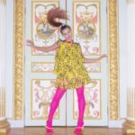 Thandiwe Newton Instagram - I mean, hello Saturday! @ashish new collection has me creaming at the counter. I’m sorry - HOW gorgeous are these looks? Where ARE we? Don’t you want to go there and dream the night away? Ahhhhhh. And he’s the loveliest human. Always there for me - fashion-wise. And he gives no f**ks - his work is his art is his protest is his stream of consciousness is Ashish 🙏🏽 And we both live in Kilburn 😝 Hail up the #KilburnMassive #KilburnQueersForever Hope you all get to daydream a little this weekend. Hang in there - “we’re all in the gutter, but some of us are looking at the stars” - I think that was Oscar Wilde … X Thandiwe