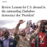 Thandiwe Newton Instagram - ‘One of the year’s best non-fiction films’ - @latimes See what every dope publication is talking about. Now playing at @filmforumnyc and Laemmle Monica Film Center in LA. #ZimbabweanLivesMatter 🇿🇼 #President @nytimes