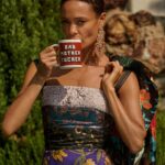 Thandiwe Newton Instagram - @christianhogstedt popped round for tea before I went to see @tiffanyhaddish @vibesontbs @dolcegabbana @sophiawebster and bling from #SanteeAlley Good times x