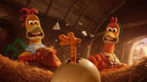 Thandiwe Newton Instagram - The chickens are finally coming home to roost! I'm thrilled to be joining the cast of the new Chicken Run sequel, CHICKEN RUN: DAWN OF THE NUGGET directed by Sam Fell. @aardmananimations brand new film hatches only on @netflixfilm in 2023. Flock to the Netflix blog for eggs-clusive news! X Thandiwe

@zacharylevi @bellaramsey
