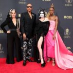 Thandiwe Newton Instagram - Argghhhhh!!!! BITCHES! The MOST @televisionacad wins for a Black artist in HISTORY! @rupaulofficial NO ONE deserves it more. This man saves lives every day. He inspires and enthrals no matter who where what how. He serves up life like it’s the best, most nutritious most excellent and blessed Goddamn meal, EVERY DAY. With so much sauce and spice and at the perfect MF temperature. He IS food. An absolute necessity to the health of humankind. A remedy. Chunks of divine nourishment. We love you baby. Thank you thank you thank you for not giving up on YOU, no matter how hard the struggle, and in so doing, showing us how magnificent we are. You are divine. Bona fide. Xx Thandiwe @michellevisage @gottmik @the_symonee
