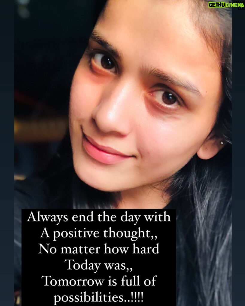 Thanuja Puttaswamy Instagram - 😇✨ . . . #positivevibes #positivethinking #positivity #positivequotes #positiveenergy #positivemind #positivepeople #positivevibesonly✨ #positivelifestyle