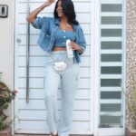 Thauny Raquel Instagram - Outfit of the day 🤍 #meujeansdamyller #ootd #outfit #moda #lookdodia