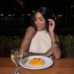 Thauny Raquel Instagram - Dinner 🍷