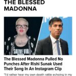 The Blessed Madonna Instagram – 2023. Blood, sweat, tears… glitter.
