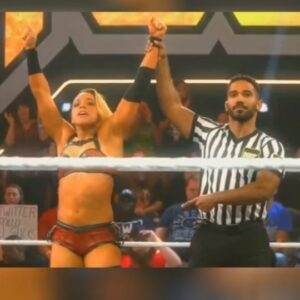 Theresa Serrano Instagram - These Hall Of Famers are exactly right....the Iron survivors challenge was made for me...every single one of them know I'm UNDENIABLE! I'm ready for the Chaos on December 10th at #deadline 
@wwenxt #WWENXT