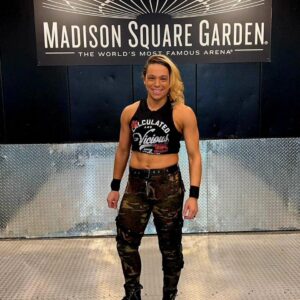 Theresa Serrano Instagram - Checking off a lot of bucket list items this year....what a wild time to be alive! #msg #wweholidaytour