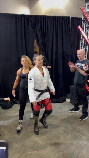 Theresa Serrano Instagram - WWE Superstar Shayna Baszler makes her way to the ring with @zoeystarkwwe to fight @mashaslamovich at ‘Josh Barnett’s Bloodsport’, presented by GCW; Collective, Philadelphia-PA, Spring 2024 
-🎥: KRW Correspondent @walltowallcreeps || Follow @gamechangerwrestling for up to date information on 🎟️tickets & streaming options📺
-
-
-
-
-
-
-
-
-
-
-
-
-
-
-
-
-
-
-
-
-
-
-
-
-
-
-
-
- #gcw #gcwwrestling #gamechangerwrestling #kingsroadwrestling #czw #czwwrestling #deathmatch #prowrestling #womenswrestling #wrestling #wwe #aew #wweraw #wwesmackdown #aewdynamite #impactwrestling #tnaimpact #indiewrestling #shaynabaszler #rinayamashita #joshiwrestling