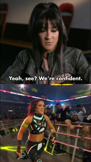 Theresa Serrano Instagram - @imkingkota rewatches @itsmebayley 2023 #RoyalRumble appearance