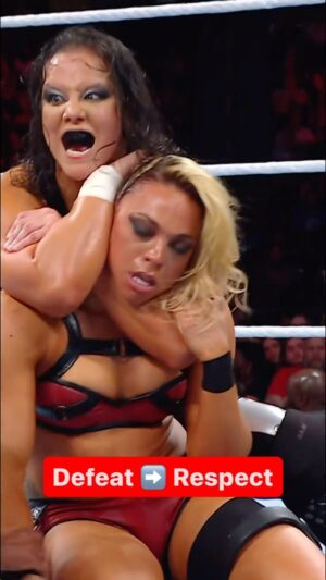 Theresa Serrano Instagram - “You gave me a better fight than Ronda ever did” 😂🔥 #WWERaw