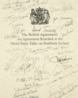 Theresa May Instagram - 25 years ago the Good Friday Agreement was signed. It took courage and leadership on all sides to reach a compromise, but where there was once terror came peace and stability. As we celebrate that legacy today let us never take that unity for granted.