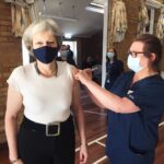 Theresa May Instagram - I just had my first Covid-19 jab. It is safe, effective & painless. When it’s your turn, please #TakeTheVaccine. Only by protecting each other can we defeat this virus. Thanks to all the brilliant researchers, volunteers, NHS & military personnel for their truly heroic efforts.