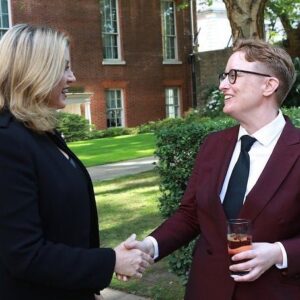 Theresa May Instagram - With #Pride⁠ ⁠celebrations taking place across the UK, yesterday @pennymordauntmp hosted a reception at @10downingstreet on my behalf while I attended EU Council. 
We welcomed members from the UK's LGBT  community to celebrate their achievements 🌈