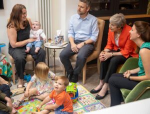 Theresa May Instagram - We need to change the expectation that it’s always the mother that takes on most of the childcare at the expense of her career. I spoke to parents about how we want to make parental leave fairer.