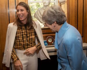 Theresa May Instagram - On Monday I hosted a reception to celebrate positive opportunities and showcase the work of those who help steer young people away from violent crime. 
It was a pleasure to hear first-hand about the great work being done.