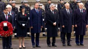 Theresa May Instagram - Each year on Remembrance Sunday, we assemble at the Cenotaph to honour the sacrifice of the fallen and pay tribute to the servicemen & women we place in harm’s way.

Today - as every day - we will remember them. #lestweforget
