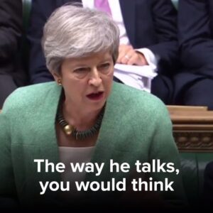 Theresa May Instagram - Jeremy Corbyn has destroyed the Labour Party. Just imagine what he would do to our country.