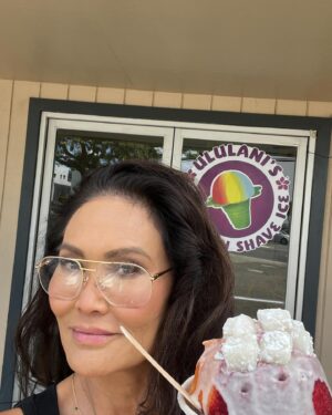 Tia Carrere Instagram - Back in Hawaii for a bit of work, but I always manage to squeeze in as much fun as possible! #food #friends #fish #fun 🌴