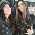 Tia Carrere Instagram – These two local girls @tiacarrere in our Malu hoodies. 
Gotta stay warm in this chilly 70 degree Hawaiian weather! 
Check her out at @bluenotehawaii Waikiki tonight!!