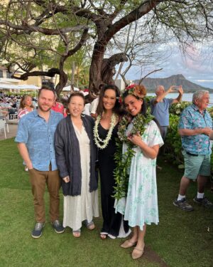 Tia Carrere Instagram - Back in Hawaii for a bit of work, but I always manage to squeeze in as much fun as possible! #food #friends #fish #fun 🌴