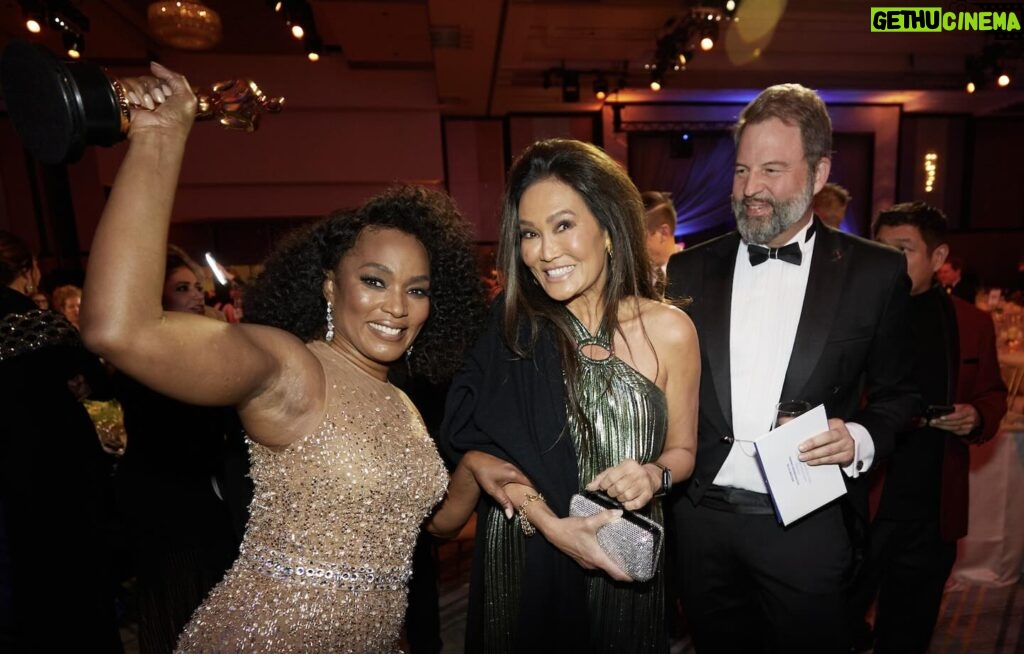 Tia Carrere Instagram - Straight from the ultra glamorous @theacademy #governorsawards @pedebevec and I celebrating @im.angelabassett #melbrooks #carollittleton #michellesatter I flew to Maui to perform @slackkeyshow with @daniel_ho_creations and @georgekahumoku - and enjoy da best @ululanishawaiianshaveice #lovinglife #grateful ♥️ p.s. Maui still needs our help and Ululanis has taken care of so many with their GoFundMe. See link in my bio.