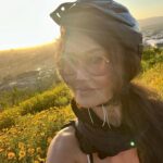 Tia Carrere Instagram - Went up and down this mountain 6x yesterday. I was feeling inspired 🚴🚴‍♂️