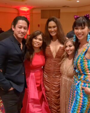 Tia Carrere Instagram - What an incredible night @hollywoodcreativealliance #astraawards  Surrounded by mega talented winners like #jeffreywright #gretagerwig #noahbaumbach #willemdafoe plus did a super cool photo shoot with @chelsealaurenla ! Congrats to @yongchavez !!