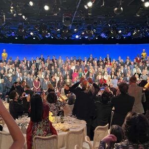 Tia Carrere Instagram - @academy #oscar #nominee luncheon What an inspiring room full of incredible filmmakers. All this year’s Oscar nominees. Waay too many to mention but seriously wow such an honor to be there! @pedebevec 
@mandalay_official dress