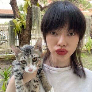Ticha Wongtipkanon Instagram - Even though it’s a bad day, we both still look good bro.🐾
