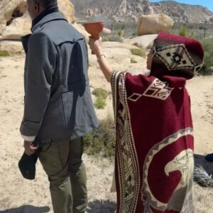 Tiffany Panhilason Instagram - When we come together in prayer and commUnion, the Divine emerges and speaks in a powerful way. 🪶

A Greater Force is palpable, guiding and weaving amongst us. 🌀

Opening our hearts, connecting us to the Truth of our Unity, awakening the parts of us that Know and reminding us of the beauty of life. 🌹

Thank you Mother Earth. For everything. 🙏🏼

Thank you Guardians of the Land. 🙏🏽

Thank you, muchísimas gracias, haux, tlazocamati. 🙏🏾

May we continue to remember,
One Frequency 🪞