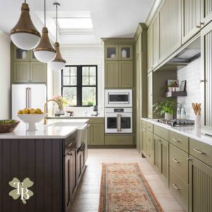 Tiffany Brooks Instagram - I don't care, I paint the town green 🍀💚

Which room is your favorite?
.
.
.
#stpatricksday #stpatricksdayweekend #greenvibes #interiordesign #pickafavorite