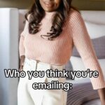 Tiffany Brooks Instagram – JK it’s actually AI 
.
.
.
#emailing #business #ai #dancing #trendingsound #interiordesigner #whoyouthinkyoureemailing