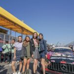 Tiffany Lau Instagram – my first time being in the garage at the Macau Grand Prix with @evisuracing !!! 😍 being so up close to the action and seeing the drivers and pit crew prepping for the race was so exciting!!! loved the atmosphere here today 🥳🏎️🏁

@evisu1991 
#EVISUracing #EVISUMacauGP
#EVISUKURO #第70屆澳門格蘭披治大賽車