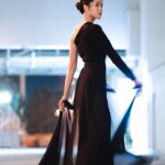 Tiffany Lau Instagram - it was cold and my feet were hurting from walking and standing so long with the heels… but you can’t tell right? 🫣😅
