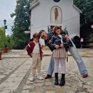 Tijana Dapčević Instagram - Среќна крштевка Дарен❤️среќно ти име, да си здрав и среќен, мил на кека🙏🌟
